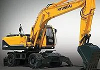 Колесный экскаватор HYUNDAI R210W-7