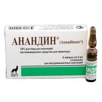 Анандин 10%, 3 ампулы по 2 мл