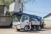 Автовышка ISUZU ELF + TADANO AT145TE