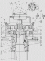 Механизм поворота 225.18.07.00.000 ЕТ-25