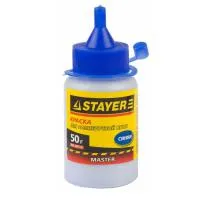 Краска Stayer для разметочных шнуров, синяя, 50 г