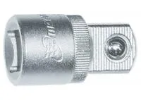 Переходник для торцевых головок 1/2"х3/8", CrV, полированный хром, Matrix Master