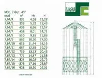 Силос конусный Silos Cordoba 7.64.45, угол 45º