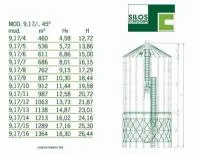 Силос конусный Silos Cordoba 9.17.45, угол 45º