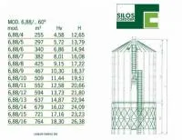 Силос конусный Silos Cordoba 6.88.60, угол 60º