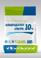 Альбендазол ультра 10% порошок 500 гр